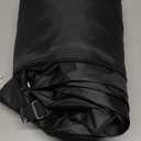 LSongSKY Patio 3-Seater Sofa Cover, Outdoor Couch Cover Fits up to 79W x 38D x 35H Inches, 100% Waterproof Heavy Duty Patio Furniture Covers, Black