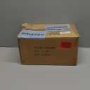 Galt International Large & Small Decorative Storage Box w/Hinged Lid - Classic Design Wood Decor Boxes with Geometric Opening Clasp - Home & Office Storage - Set of 2 (White + Gold)