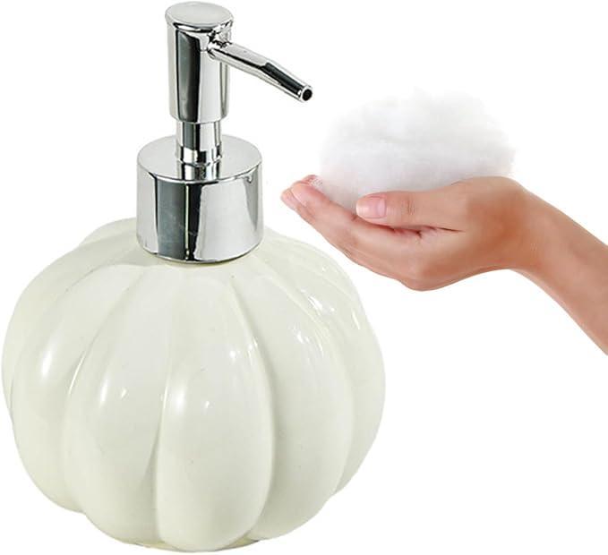 Homewear Pumpkin Soap Pump White