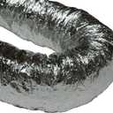 Rubber-Cal "HVAC Insulated-Flex" Ducting Ventilation Duct Hose, 4-Inch by 25-Feet
