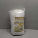 Round Cylinder Bolster Pillow with Removable Velvet Cover, Tube Roll Cervical Pillow for Head, Neck, Back and Legs Support, 13"x 6", White