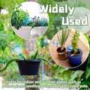 Bvrbaory 10 Pcs Watering Cans,Plant Watering Globes,Plastic Self-Watering Bulb for Indoor Outdoor Potted Flower,Blue