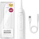 AquaSonic Icon Water Flosser for Teeth  Cordless Rechargeable Oral Irrigator  Waterproof, Portable Dental Cleaning with Jet Tip  Braces Home Travel - Pearl