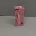 Rechargeable Bikini Trimmer for Women: Pubic Hair Razor with Mirror & LED Light - IPX7 Waterproof Electric Shaver, Travel Lock & Ceramic Blades for Legs Underarm - Deep Pink