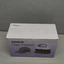 EENOUR Hat Press Machine, Mini Heat Press for Caps with 3 Heating Levels & Auto-Off, Handheld Cap Easy Press with 3"5.5" Arched Heating Plate, 2 Press Platens, A Safety Base