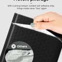 GSSUSA 100 Pack Bubble Mailers 6x10 Inches Bubble Mailer Usable Size 6x9" Envelopes Small Packaging Mailing Envelope Bags Shipping Bag Bulk Pack Self Seal Package Mail Packing Business Supplies, Black