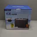 Countertop Ice Makers Machine, Portable Ice Machine Producing 9 Ice Cubes Within 6 Mins, Bullet Ice Compact Mini Ice Maker Appliance for Home Kitchen Camping (Comet)