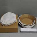 Redchef Ceramic Pots and Pans Set Non Stick, Nonstick Kitchen Cookware Sets, Non Toxic Pots and Pans Set Non Stick, PFAS PFOA & PTFE Free, Detachable Handle Pots and Pans 5 Piece, RV Cookware