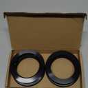 78.1 to108 Black Hub Centric Rings (Pack of 4) Aluminum Alloy Wheel Center Rings Hubrings 108 to 78.1 ID=78.1mm OD=108mm