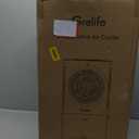 Grelife 3-in-1 Portable Air Conditioner, 400 Sq.Ft Evaporative Air Cooler with 1.72Gal Tank & 4 Ice Packs, 360 Oscillation, 30ft/s Wind Speed, 42dB Quiet, 8H Timer for Bedroom/Office/Home (White)
