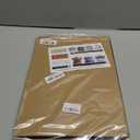 2Pack Black Magnetic Board,17.5" x 11.4" Magnet Bulletin Board to Display Magnetic Notes, Poetry, Photos, Suitable for Wall, Refrigerator, Cabinet etc, Come with 8 Pcs Dual Lock Tape and Screws