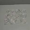 LED Light up Bracelets, White Glow Wristbands Party Favors Toys Supplies for Birthday, Halloween, Carnivals Parties for Kids over 3 Years Old, Clear Case 12 Pack