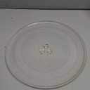 12" Microwave Glass Plate Replacement Fits for Whirlpool - W10337247 W11367904 Microwave Round Glass Plate for 1.5 & 1.7 Cubic Foot Microwaves - BY AMI PARTS