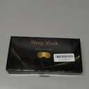 LC-dolida Sleep Headphones, 3D Sleep Mask Bluetooth Wireless Music Eye Mask, Sleeping Headphones for Side Sleepers Sleep Mask with Bluetooth Headphones Ultra-Thin Stereo Speakers Perfect for Sleeping (Black)