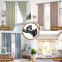 KAMANINA 2 Pack Curtain Rod 48 to 84 Inches (2.6-7.1ft), 1 Inch Curtain Rods for Windows, Single Drapery Rods with Square Finials, Black