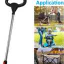 Toddler Push Car Handle 25mm Stroller Steering Bar Replacement