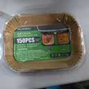 Air Fryer Disposable Paper Liners for Ninja Dual Airfryer Accessories, Non-Stick Parchment Rectangular for Baking, Oil Proof, Water Proof, for Microwave Oven