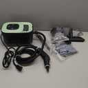 Steam Cleaner, Portable Steamer for Cleaning with 16pcs Accessories, 6-Level Adjustable, 15s Heat-Up, Handheld Steam Cleaner for Home for Tile, Grease, Dirt, Grout, Car Detailing, Green