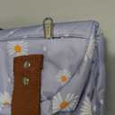 HOMESPON Insulated Lunch Bag for Women Men Adults Lunch Tote with Front Pocket Lunch Box Container Cooler Bag for Work Picnic (Blue Daisy)