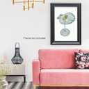 2 x Funky Green Seashell Martini Wall Art Cocktail Posters Trendy Bar Cart Canvas Print Room Decor Dorm Decor Aesthetic Living Room Dining Room Kitchen Decorations for Home8x12inch Unframed (PIK01)