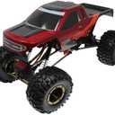 Redcat Racing Everest 10 1/10 Scale Electric RC Rock Crawler, 4WD Shaft Driven RC Truck with Waterproof Electronics, Aluminum Chassis, Beadlock Tires, 2.4GHz RTR with Battery & Charger- Red and Black