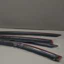 TuningPros WD-778 Tinted Smoke Out-Channel Window Visor Deflector Rain Guard 4-pc Set (Made for Acura ILX 2013-2015)