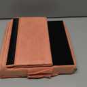 KDD Tablet Pillow Stand, Multi-Angle Viewing Ipad Holder for Lap, Bed and Desk, Foldable Soft Pad Dock with Stylus Mount Compatible with Ipad Pro 12.9, 10.5, 11, Air, Mini, Phones, Books, E-Reader