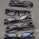 Gaoye 2.25 Professional Reading Glasses for Men for All Day - Computer Readers with Blue Light Protection - Value Pack