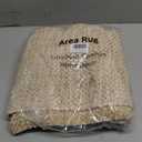 Collive Hallway Runner Rug, 2' x 6' Hand Woven Reversible Washable Entryway Rugs, Tan Cotton Modern Laundry Room Carpet Long Farmhouse Carpets for Bathroom Sink Foyer Bedroom