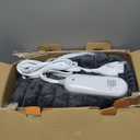 Electric Throw Blanket, Super Cozy Luxury Faux Fur & Sherpa with 5 Heating Levels & 4 Hours Auto Off, Fast Heating & Overheat Protection, 50x60 Inch Heated Throw Choice of Gift, Charcoal