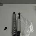 Labwork 2 Pcs Silvery Right Left Rear Trunk Lid Return Spring Replacement for F10 F10N 528i 550i 535i 2011-2016 Replacement for 51247204367 51247204366