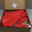 Synchoiss Womens Knee High Boots Wide Calf Chunky High Heel Boots Fashion Fold Over Boot Pointed Toe Winter Fall Tall Boots for Women Pull on Trendy (6)