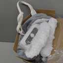 Wearable Heated Blanket - Fast Warm Up Electric Blanket Hoodie with 6 Heat Levels, Snuggies for women, gifts for her, 50"x60", London Grey