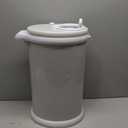 Ubbi Stainless Steel Diaper Pail, Odor Locking, No Special Bag Required, Award-Winning, Registry Must-Have, Gray