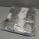 Blulu Plastic Dish Scrubbers for Dishes Pot Round Nylon Pad, Mesh Scouring Non Scratch Pads(Simple Colors,30 Pieces)