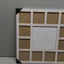 Graduation Decorations Class of 2025 School Year Picture Frame K-12 Collage Photo Graduation White Picture Frames for Wall Hanging and Table Top Display 13 Openings White k-12 Kindergarten to 12th Grade High 4x4 8x8