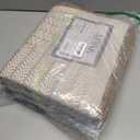 Adiva Rugs Outdoor Indoor Area Rug, Weather Resistant, Easy to Clean, Stain Resistant Floor Mat for Dining Room, Backyard, Deck, Patio (Wooden, 5' x 7')