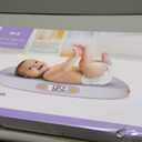 Baby Scale for Weighing, 55 lb/0.01 lb Digital Infant Scale for Weighted Feeds with Height Measuring Tape Weight Comparison Hold Function, Pet Scale for Cats/Dogs, LCD Display, Large Platform