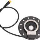Electric Bike Sensor, 12 Magnet Hall Effect Pedal Assist Replacement for Right Side Small Hole Design