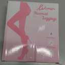 HONGTEYA Fleece Lined Tights Women Winter Thermal Leggings Pantyhose Fake Translucent Thick Warm Sheer Tights (X-Large)