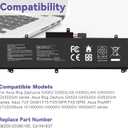 C41N1837 Laptop Battery for ASUS ROG Zephyrus G15 GA501I GA502 GA502D GA502DU GA502GU GA502IV GU502 GU502DU GX502GW GX532GV GU532GW GU502LU GU502LW GU502LV GX502LXS GX502GV GX502GW 0B200-03380100