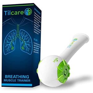 Breathing Trainer & Lung Trainer - Ideal Breathing Exercise Device for Lungs, Effective Breather Device & Lung Exerciser Device, Best Breathing Device & Lung Strengthener, Tilcare Respiratory Trainer
