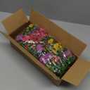 4PCS Artificial Hanging Flowers for Outdoors Summer Decoration, Upgrade UV Resistant Faux Silk Hanging Plants for Outside Home Planter Porch Patio Decor (Multicolour)