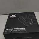 KNODOS 58mm Tamper Station V3 Walnut Portafilter Holder Compact Espresso Organizer with Multi Accessory Storage Espresso Machine Accessories for Coffee Bar