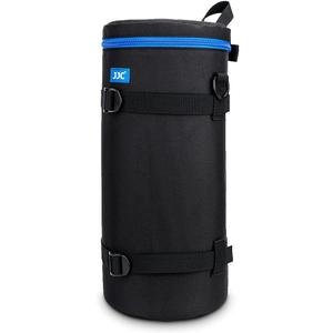 JJC Camera Lens Pouch Case for Sony FE 200-600mm f/5.6-6.3 G OSS Nikon Z 600mm f/6.3 VR S & Nikon Z 180-600mm f/5.6-6.3 VR Lens, Zipper Polyester Lens Protective Bag Interior Size 5.5X14.6 (XXXXXL)