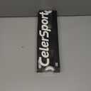 CS CELERSPORT 6 Pack Women's Ankle Running Socks Cushioned Low Cut Tab Athletic Socks (Medium, Black)