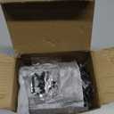 KOLET Double Action Door Hinges, 3 Inches Swinging Hinges, Saloon Hinges with Commercial Grade Stainless Steel, Self Closing Door Hinges, for Saloon, Cafe, and Bar, Matte Black, 4 Pack