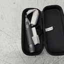Conair Men Ear, Nose and Eyebrow Trimmer, Patented 360 Bevel Blade for No Pulls, Nose Hair Trimmer for Men, Non-Slip Grip, 5-Piece Kit with Travel Case (1 Count (Pack of 1))
