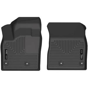 Husky Liners X-act Contour Floor Mats | Fits 2021-2025 Nissan Rogue | Front Row, 2-pc Black - 53981