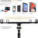 Gooseneck Tablet Phone Holder | Kindle Stand Holder for Bed | 33in Flexible Long Arm Clamp Clip Mount for iPhone, iPad, Switch, Galaxy Tabs, Kindle Fire, 4.7''-11'' Tablet Devices